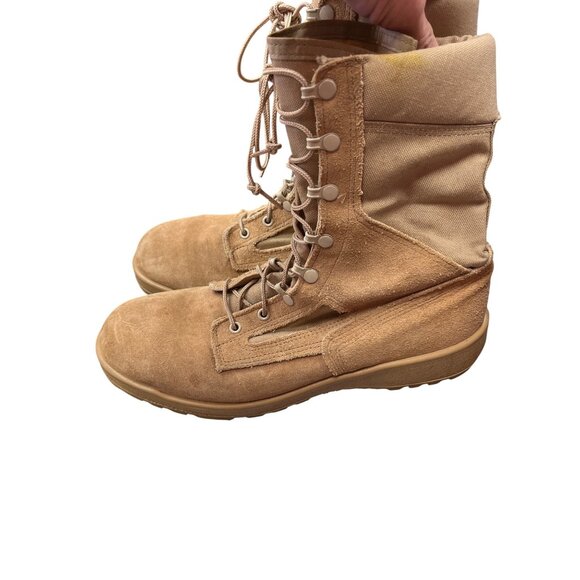 Belleville 390DES mens tan USA hot weather combat boots Sz 11.5 R SKU 9344 main image 10